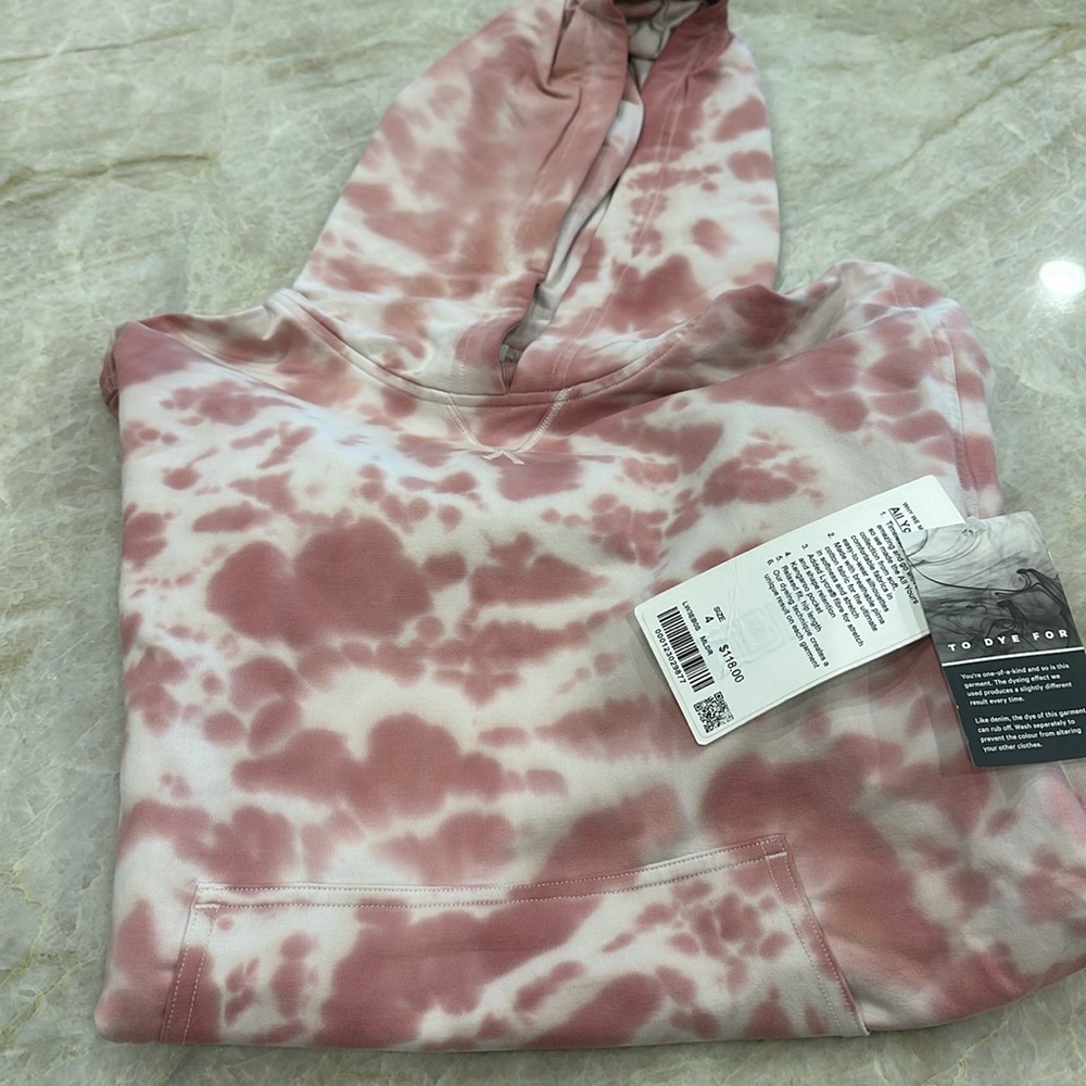 NWT Lululemon All Yours Tie dye Hoodie